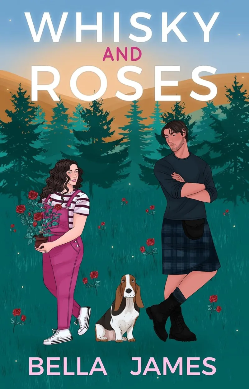 Book cover for 'Whisky and Roses'