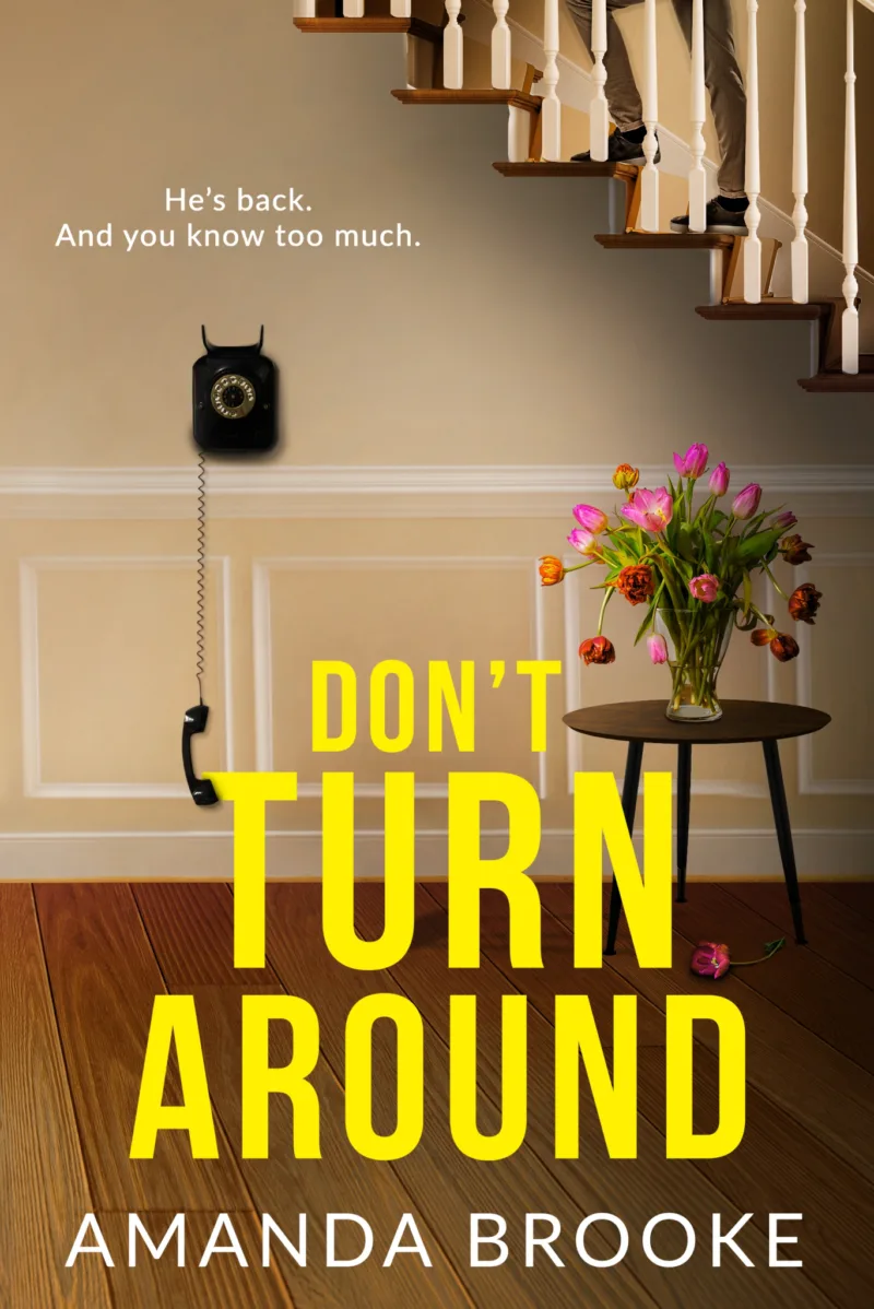 Book cover for 'Don't Turn Around'