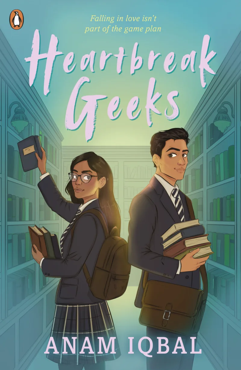 Book cover for 'Heartbreak Geeks'