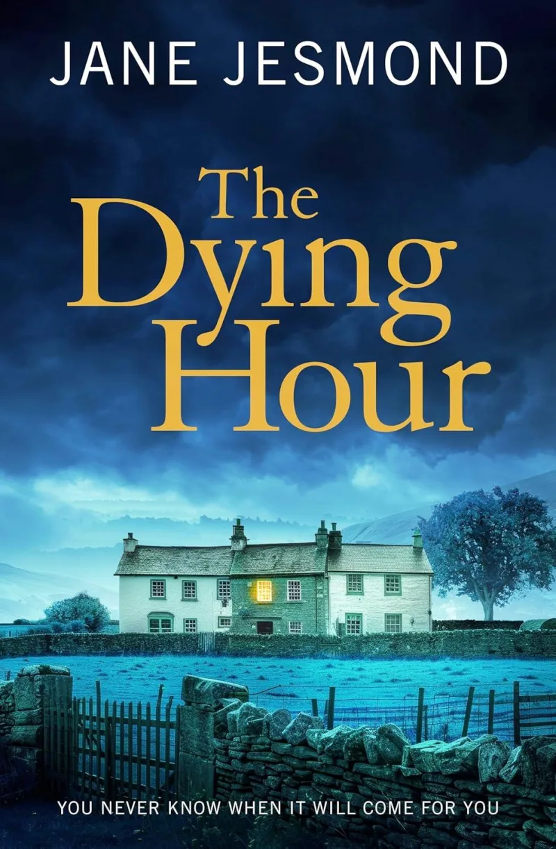 Book cover for 'The Dying Hour'