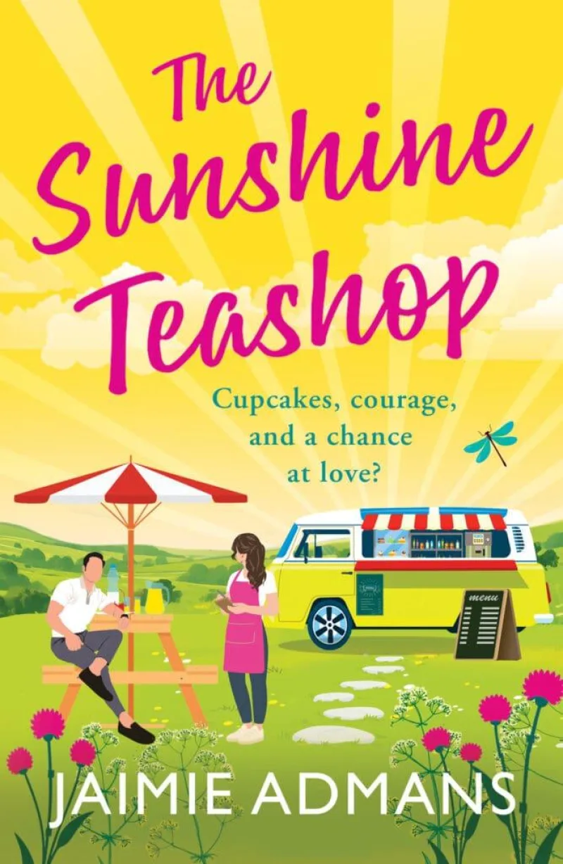 Book cover for 'The Sunshine Teashop'