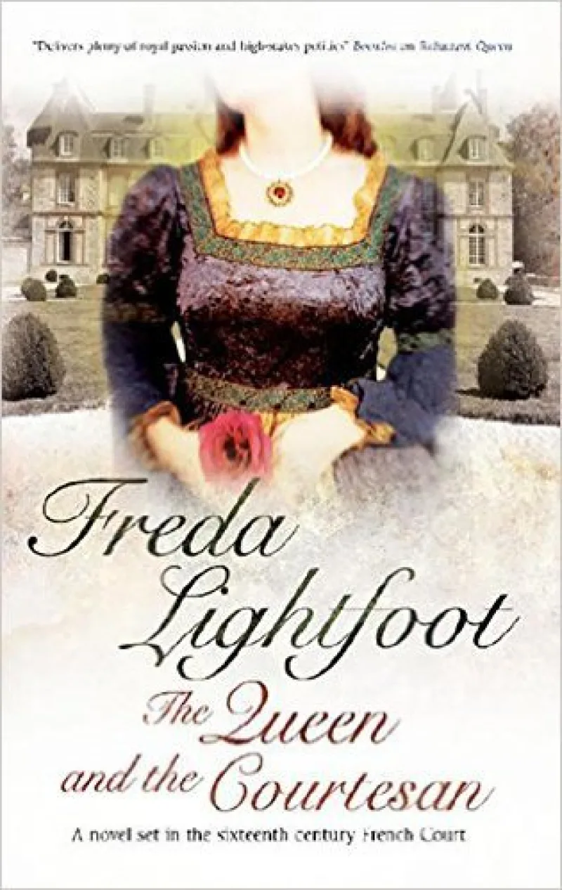 Book cover for 'The Queen and the Courtesan'