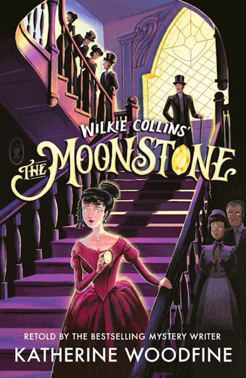 Book cover for 'The Moonstone'