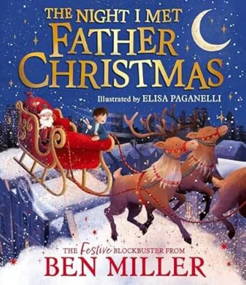 Book cover for 'The Night I Met Father Christmas'