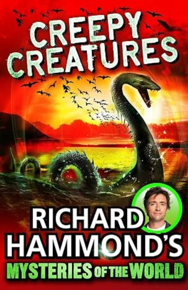 Book cover for 'Richard Hammond's Mysteries of the World: Creepy Creatures'