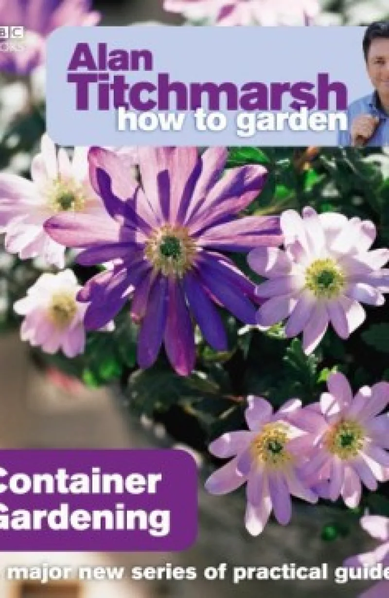 Book cover for 'How To Garden Container Gardening'