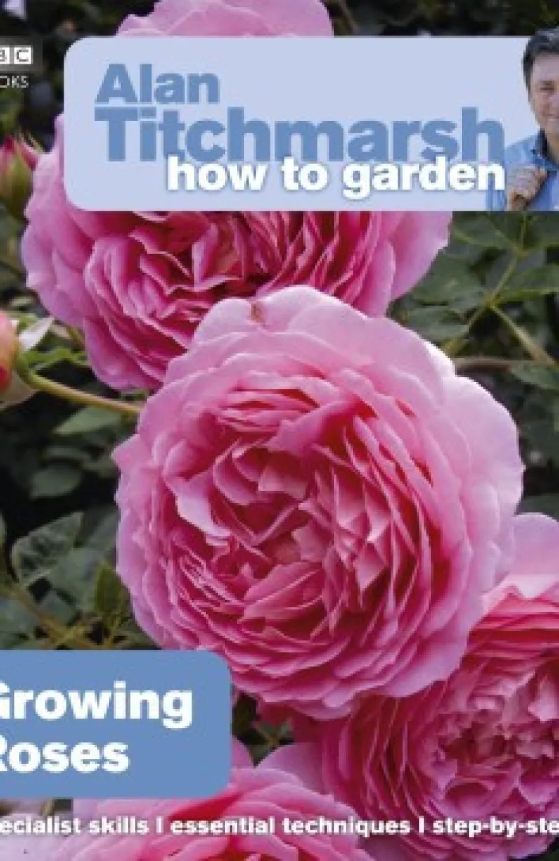 Book cover for 'How To Garden Growing Roses'