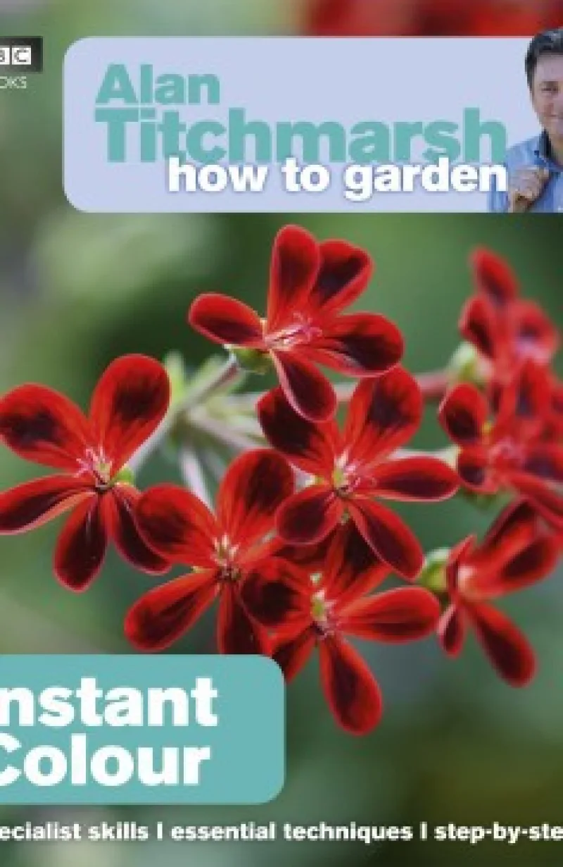 Book cover for 'How To Garden Instant Colour'