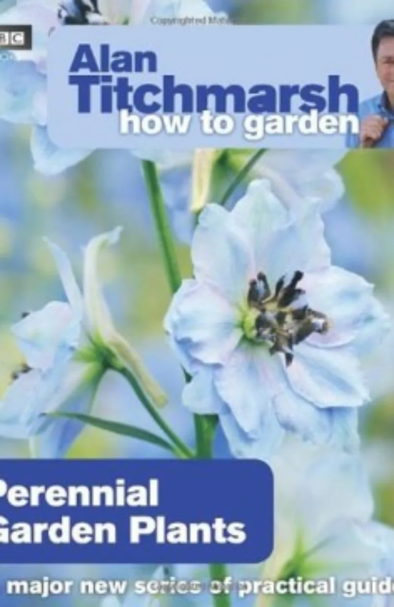 Book cover for 'How To Garden Perennial Garden Plants'