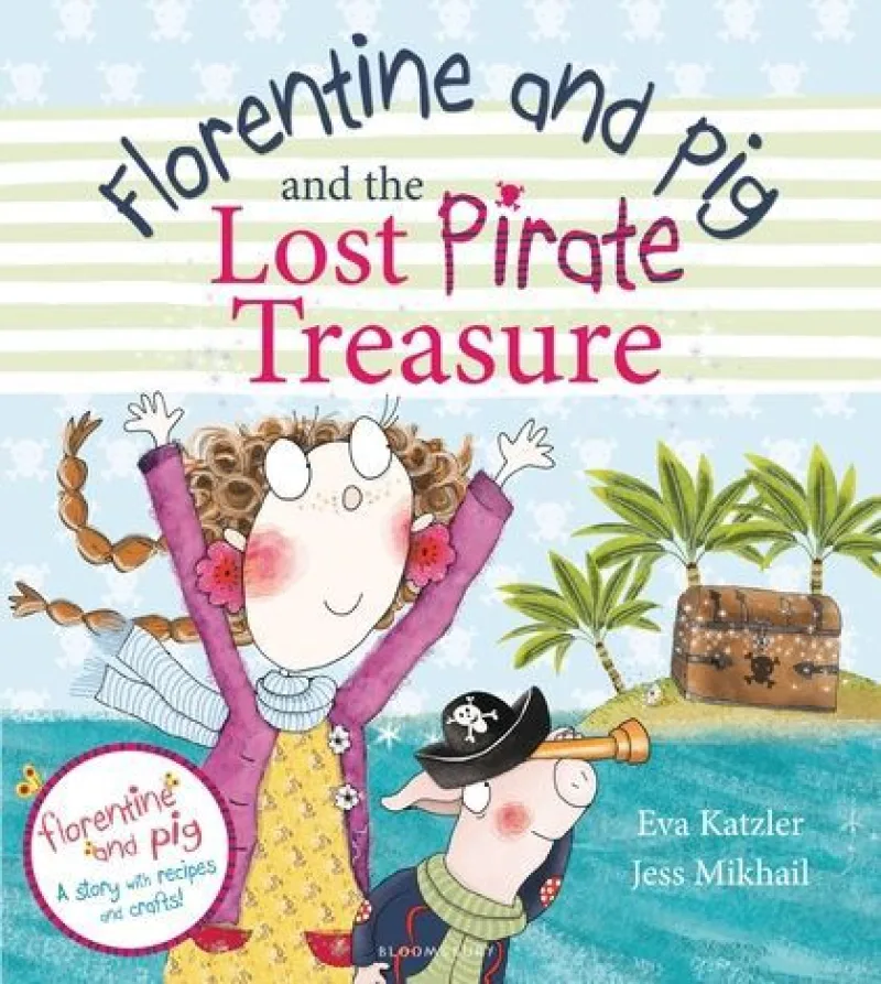 Book cover for 'Florentine and Pig and the Lost Pirate Treasure'