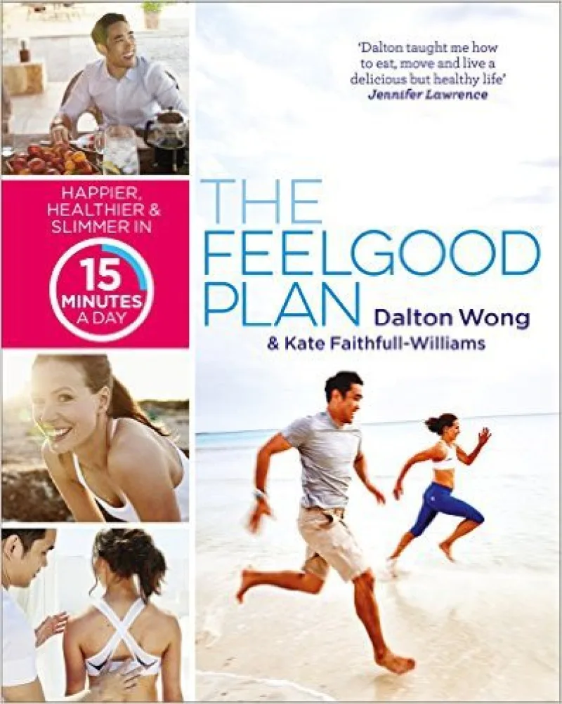 Book cover for 'The Feelgood Plan: Happier, Healthier and Slimmer in 15 Minutes a Day'
