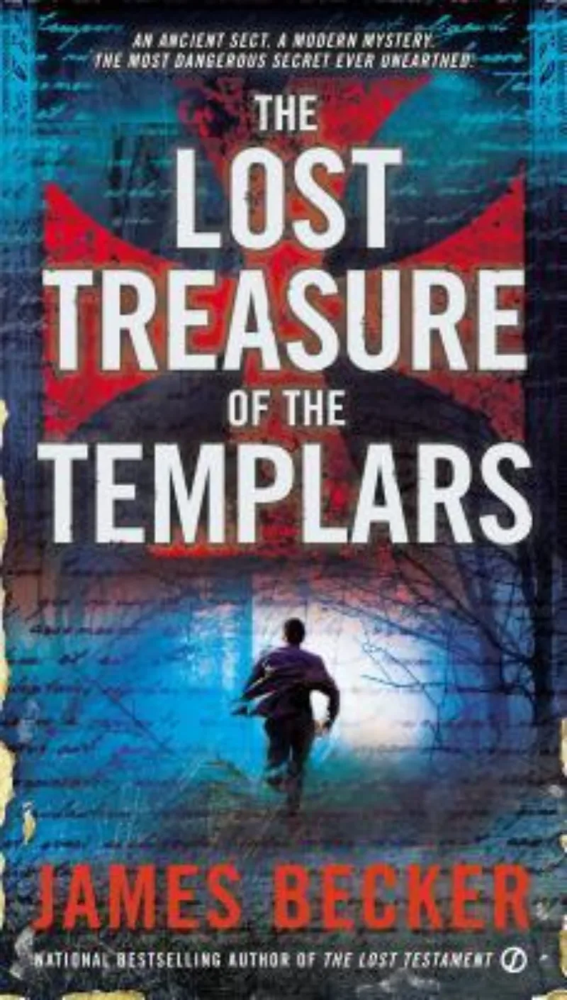 Book cover for 'The Lost Treasure of the Templars'