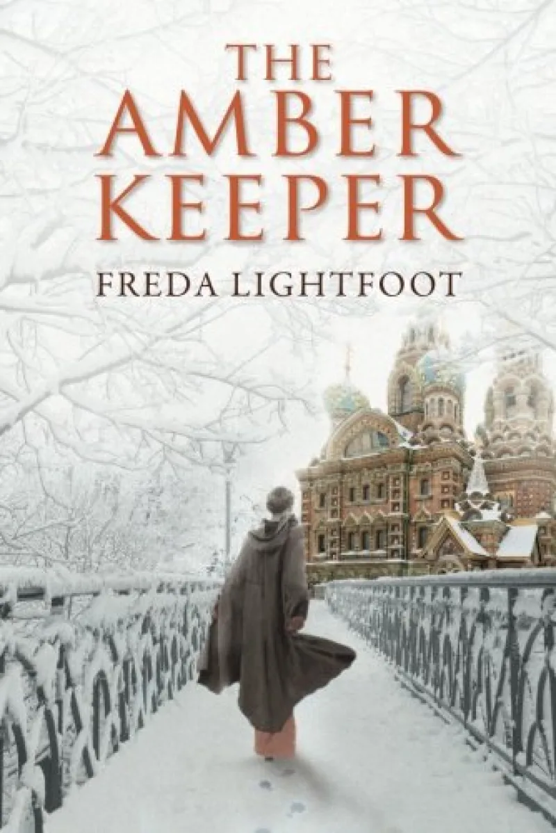 Book cover for 'The Amber Keeper'