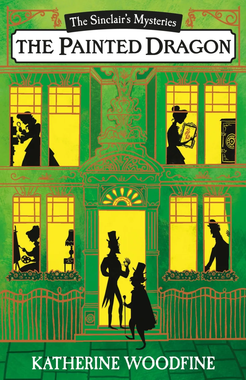 Book cover for 'The Painted Dragon'