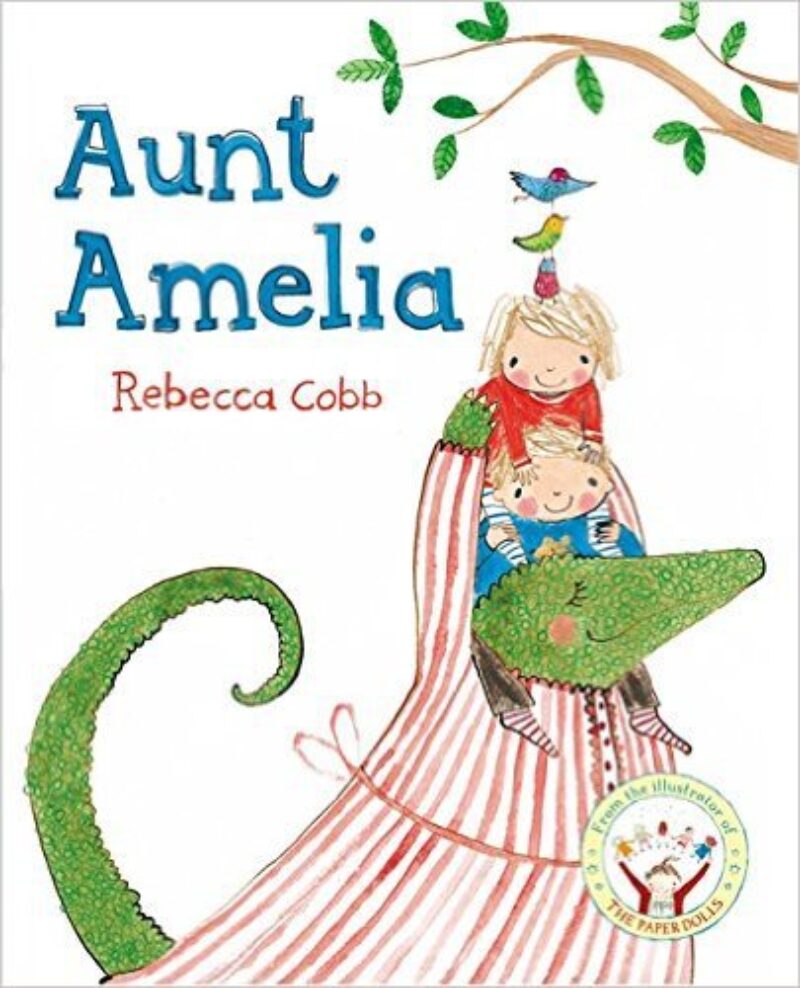 Book cover for 'Aunt Amelia'