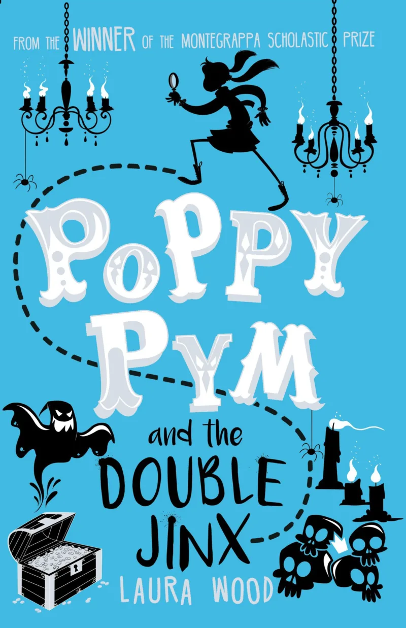 Book cover for 'Poppy Pym And The Double Jinx'