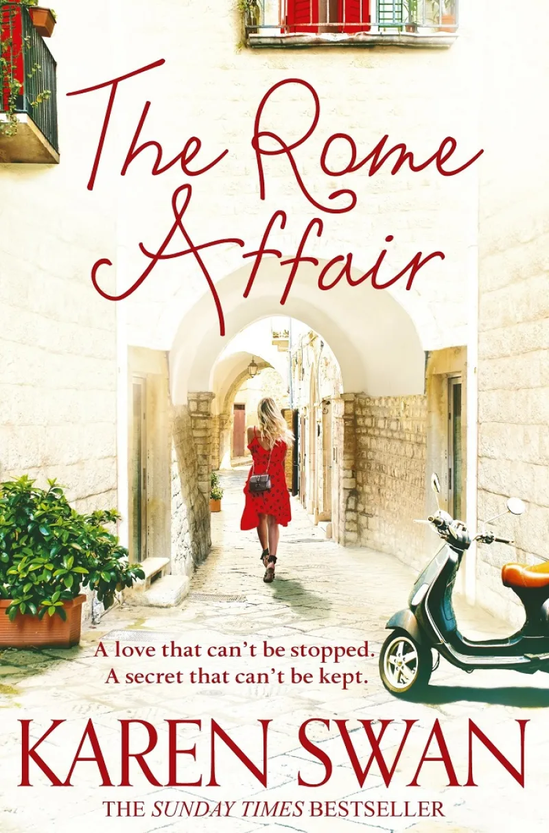 Book cover for 'The Rome Affair'