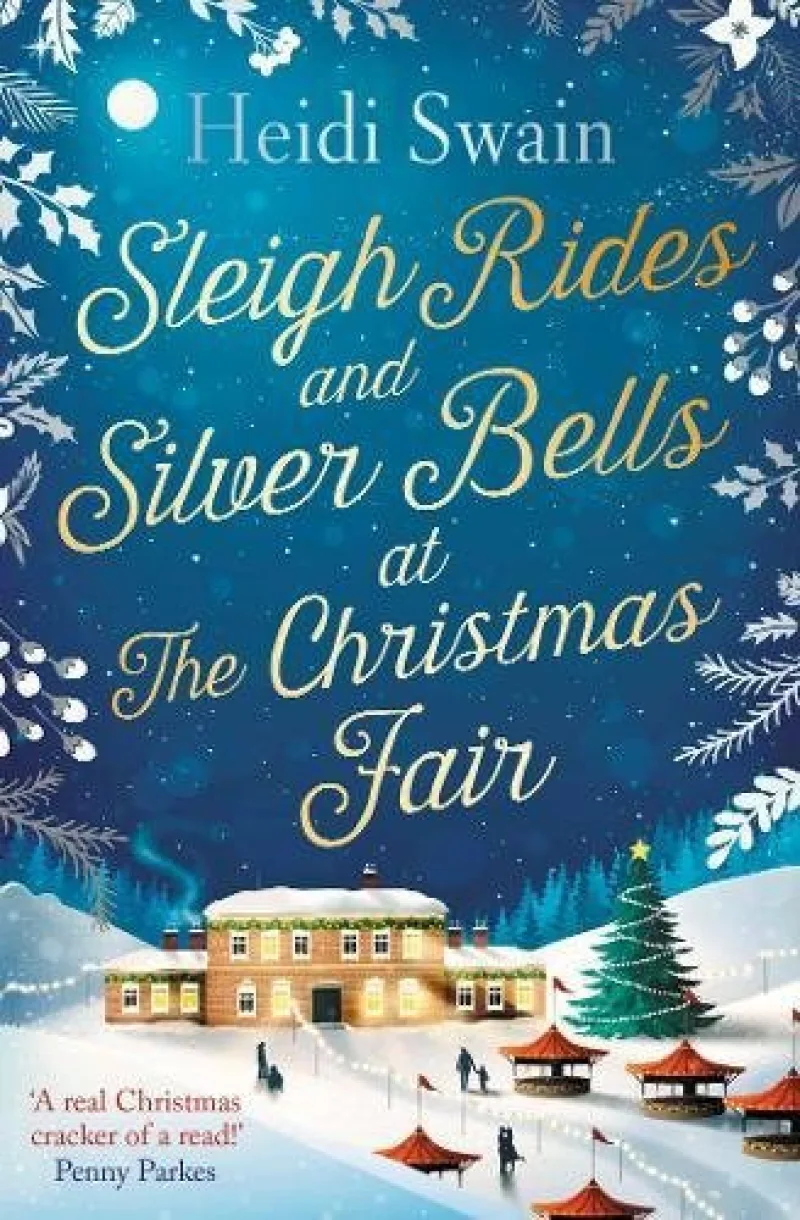 Book cover for 'Sleigh Rides and Silver Bells at the Christmas Fair'