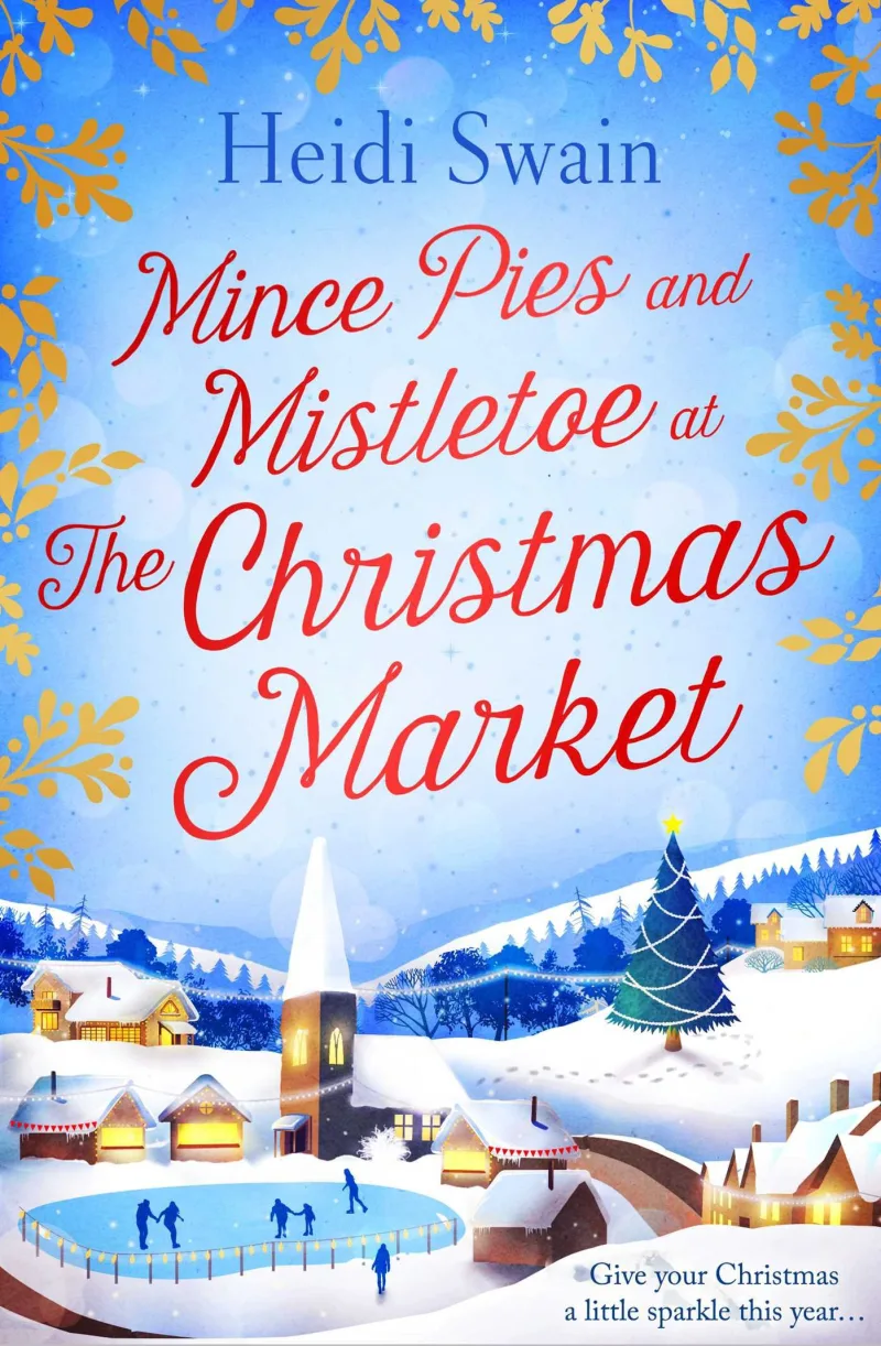 Book cover for 'Mince Pies and Mistletoe at the Christmas Market'
