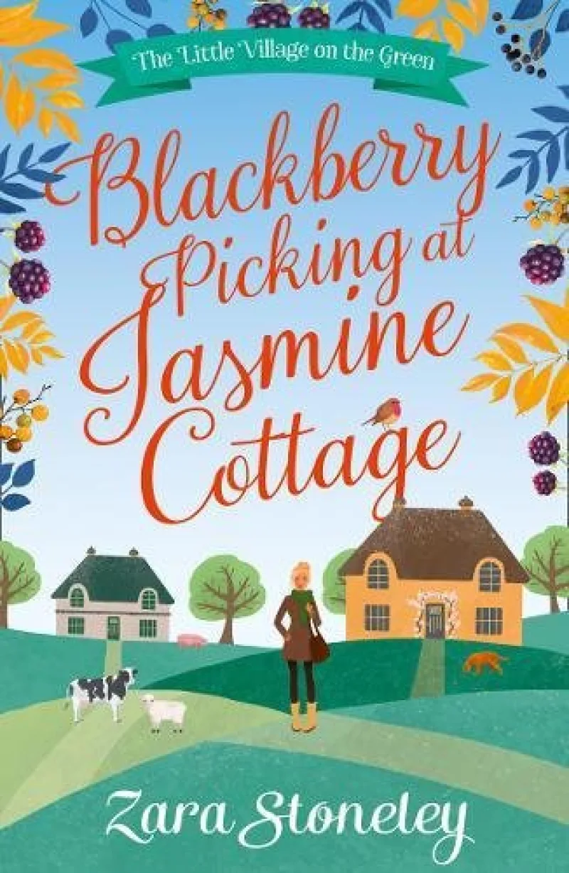 Book cover for 'Blackberry Picking at Jasmine Cottage'