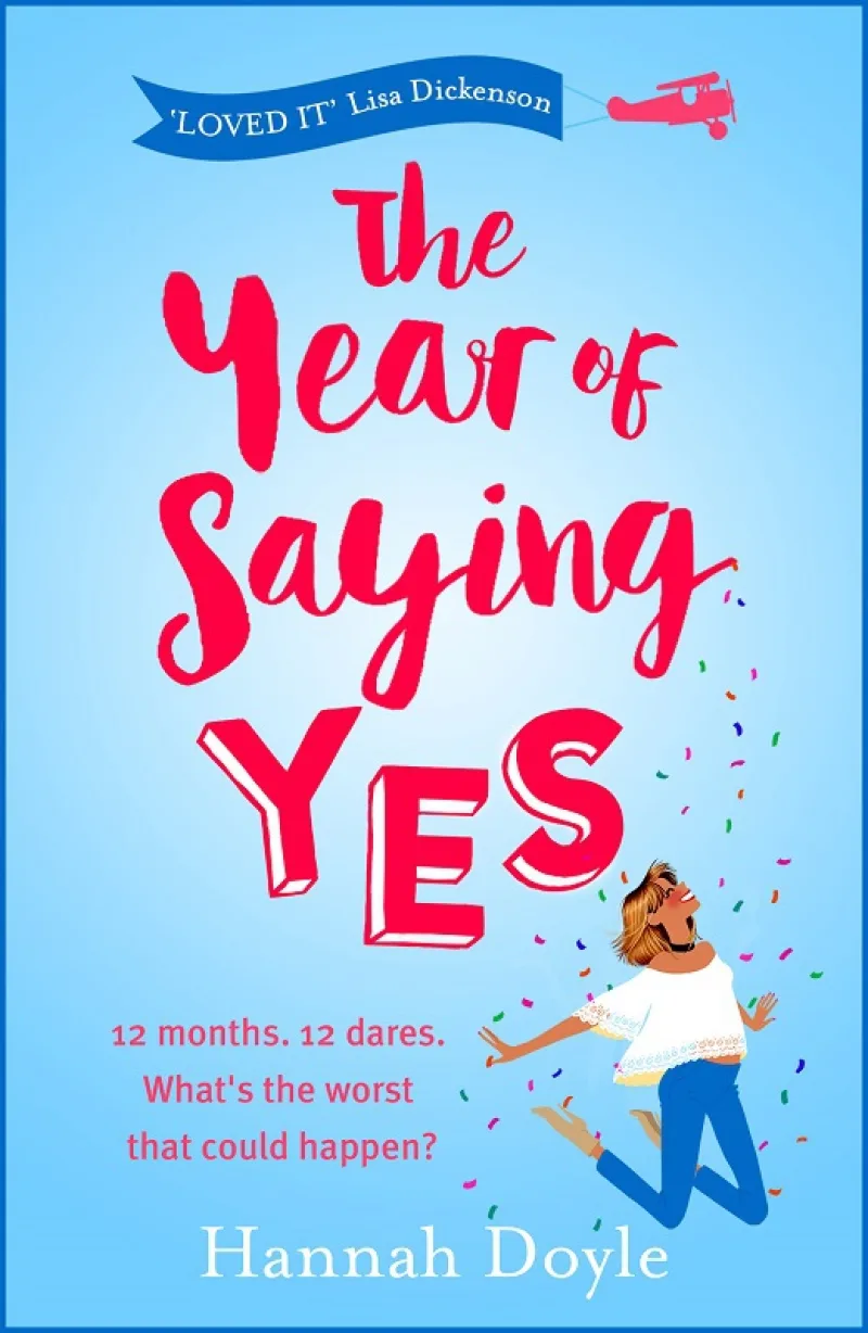 Book cover for 'The Year of Saying Yes'