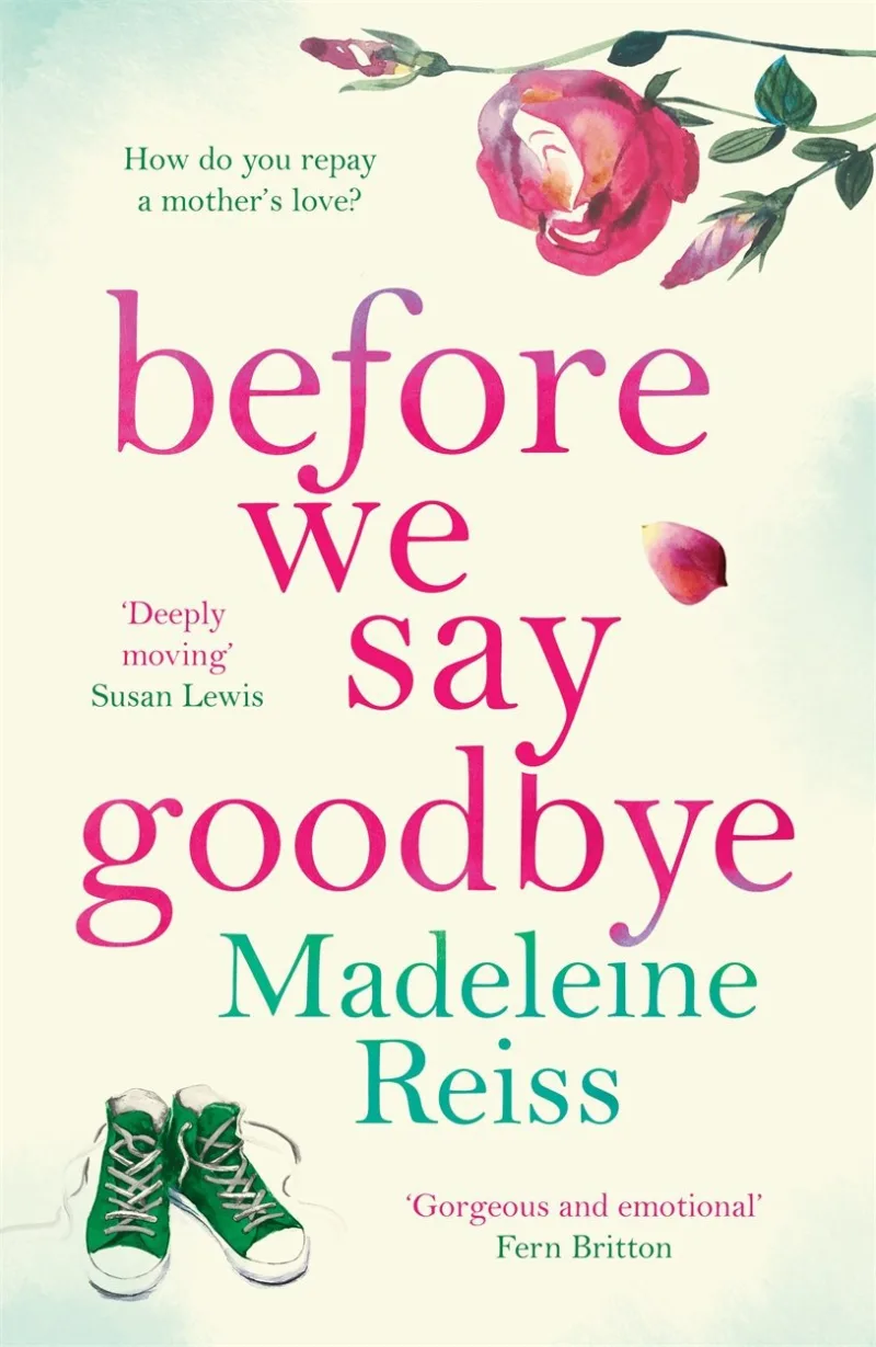 Book cover for 'Before We Say Goodbye'
