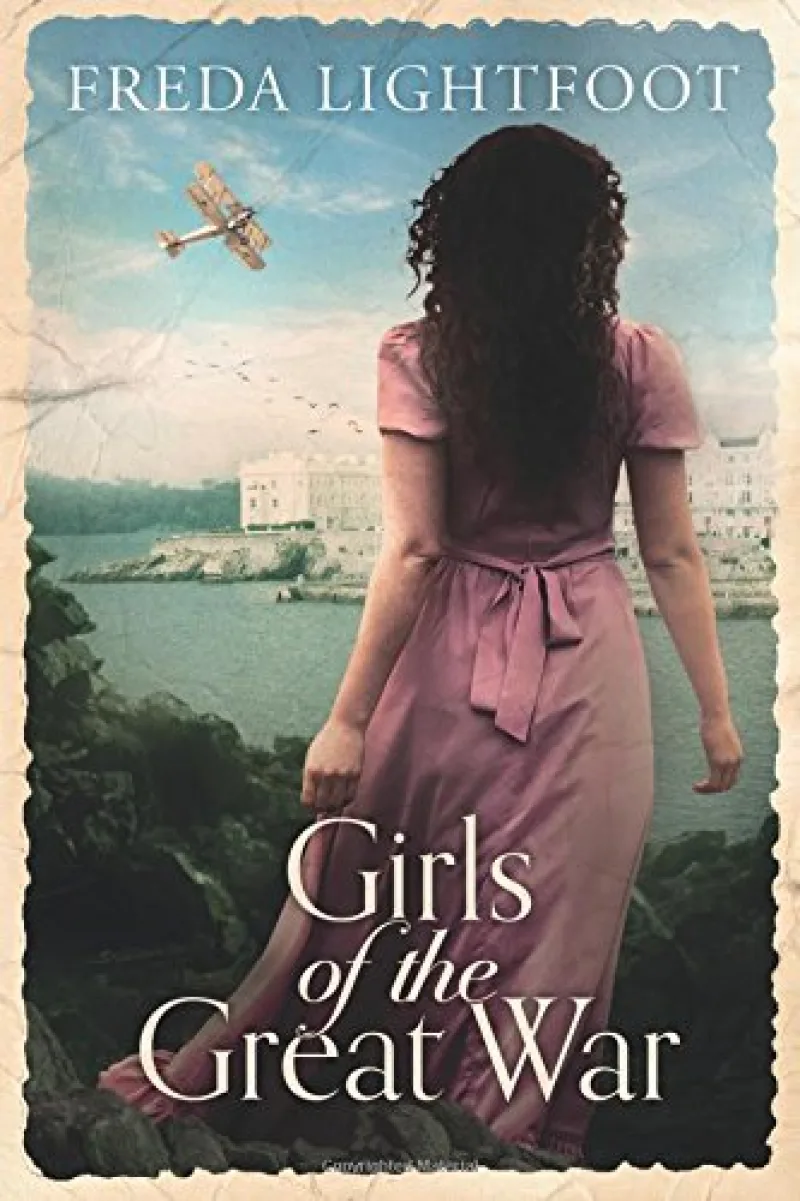 Book cover for 'Girls of the Great War'