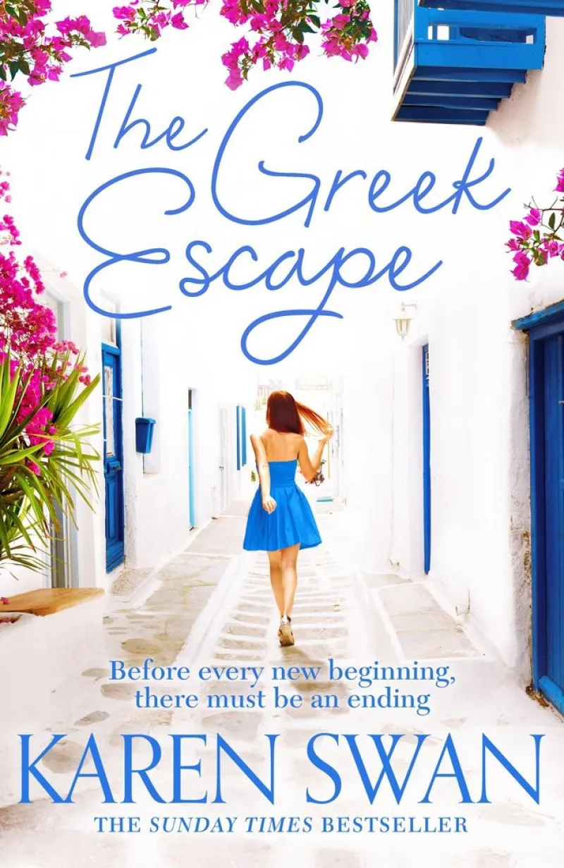 Book cover for 'The Greek Escape'
