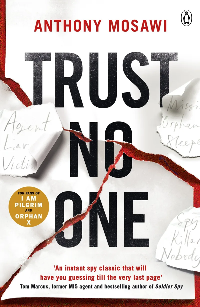 Book cover for 'Trust No One'