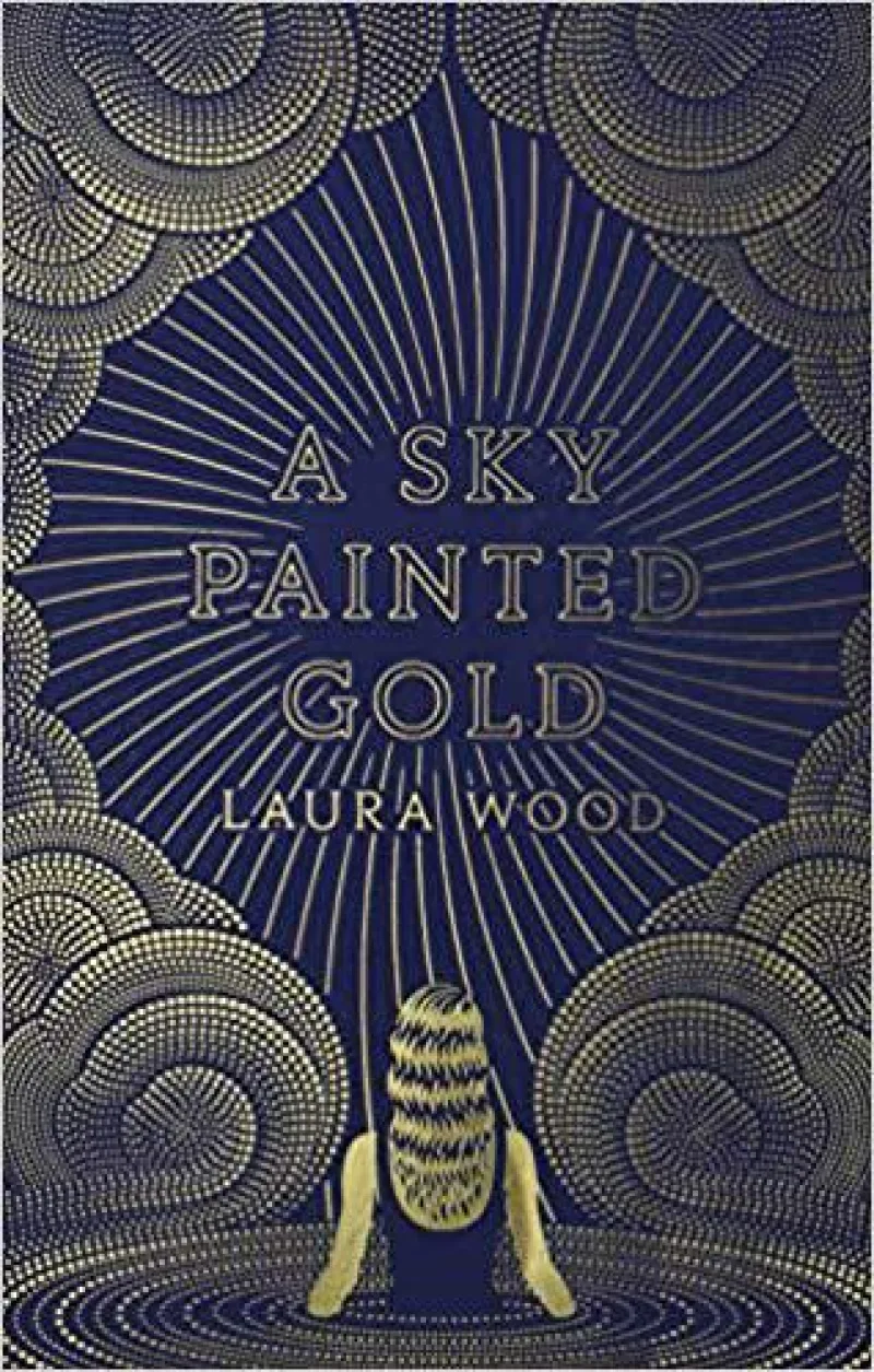 Book cover for 'A Sky Painted Gold'