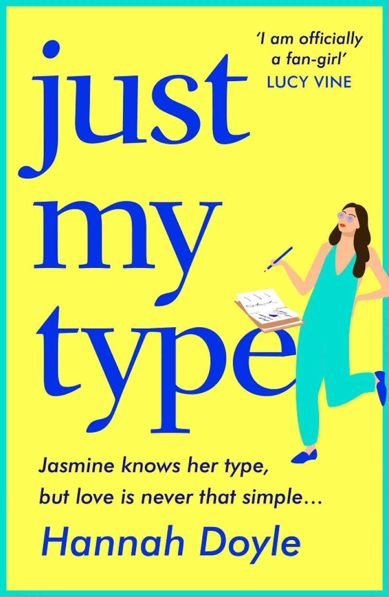 Book cover for 'Just My Type'