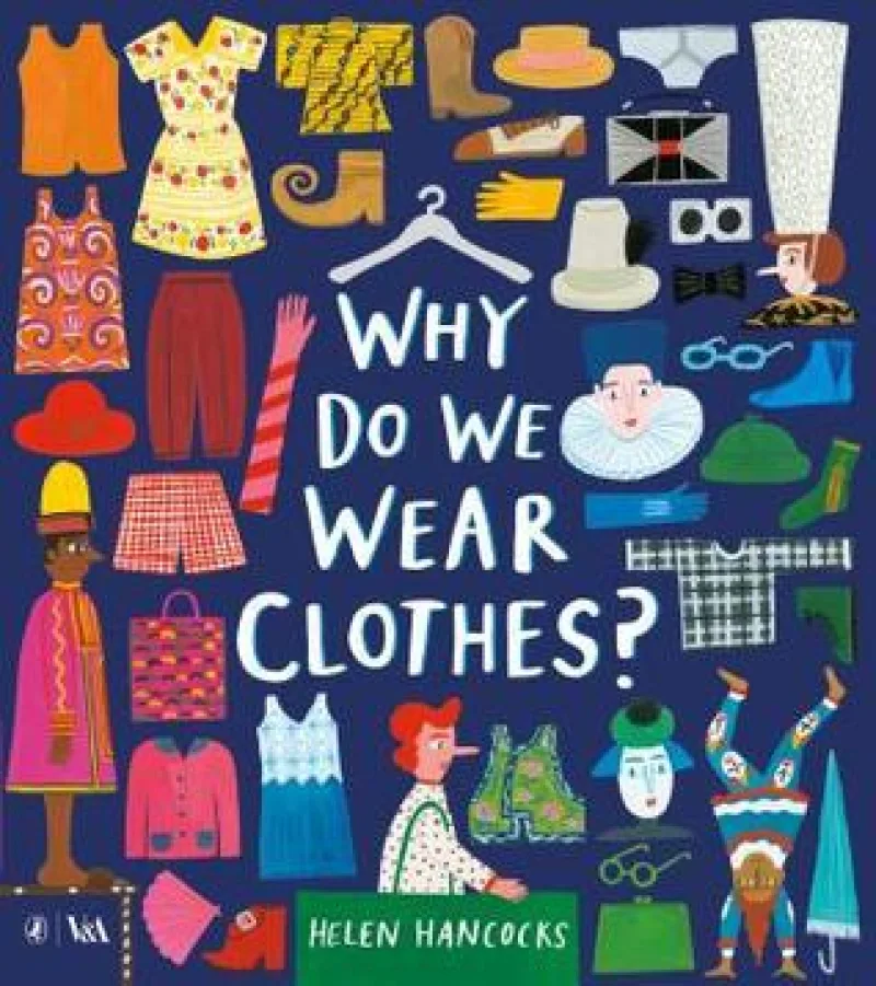 Book cover for 'Why Do We Wear Clothes?'