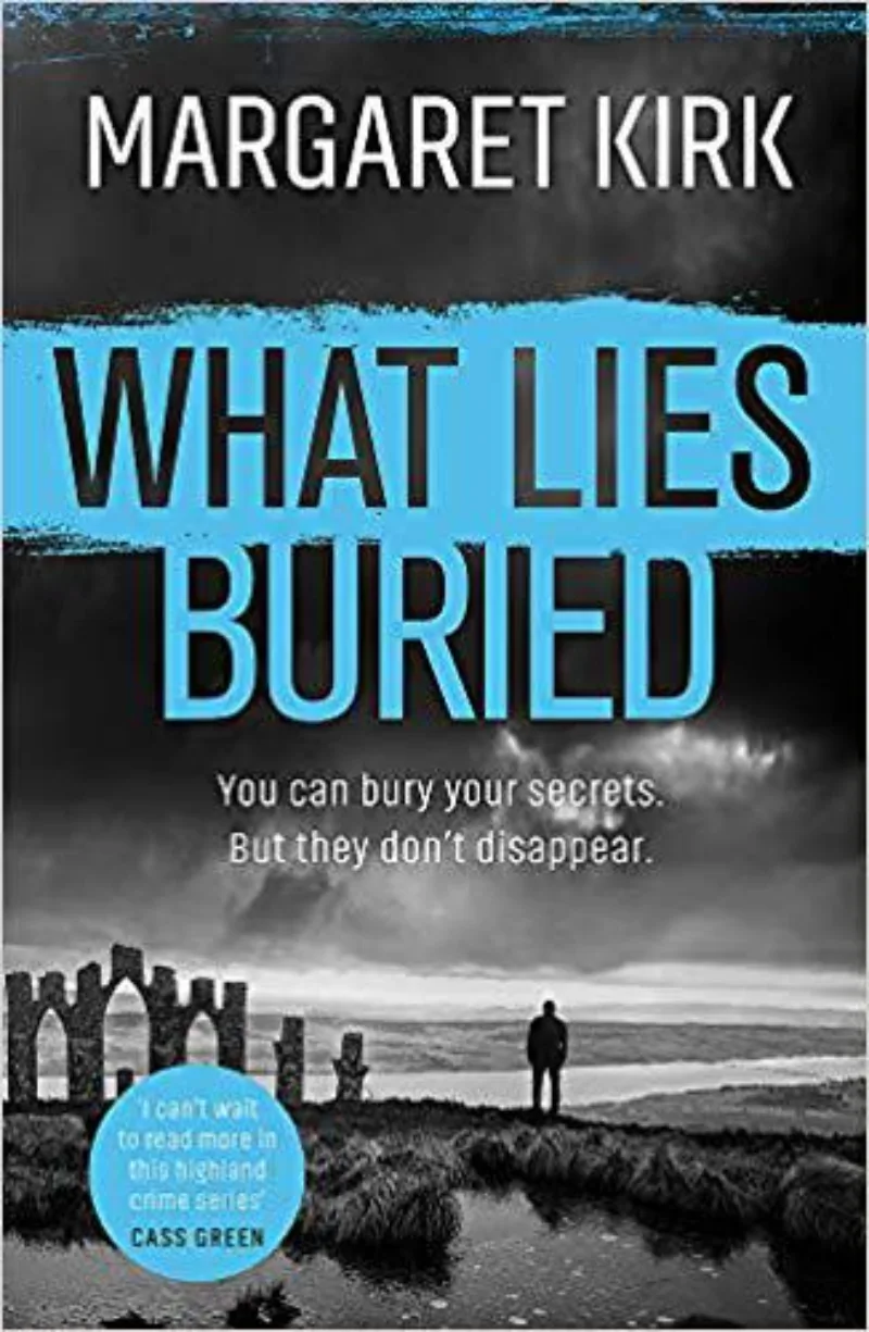 Book cover for 'What Lies Buried'