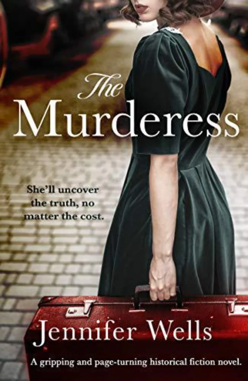 Book cover for 'The Murderess'