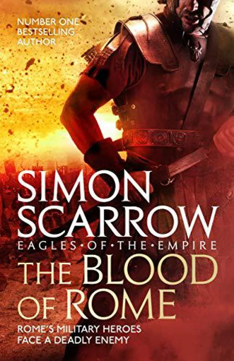 Book cover for 'The Blood of Rome'