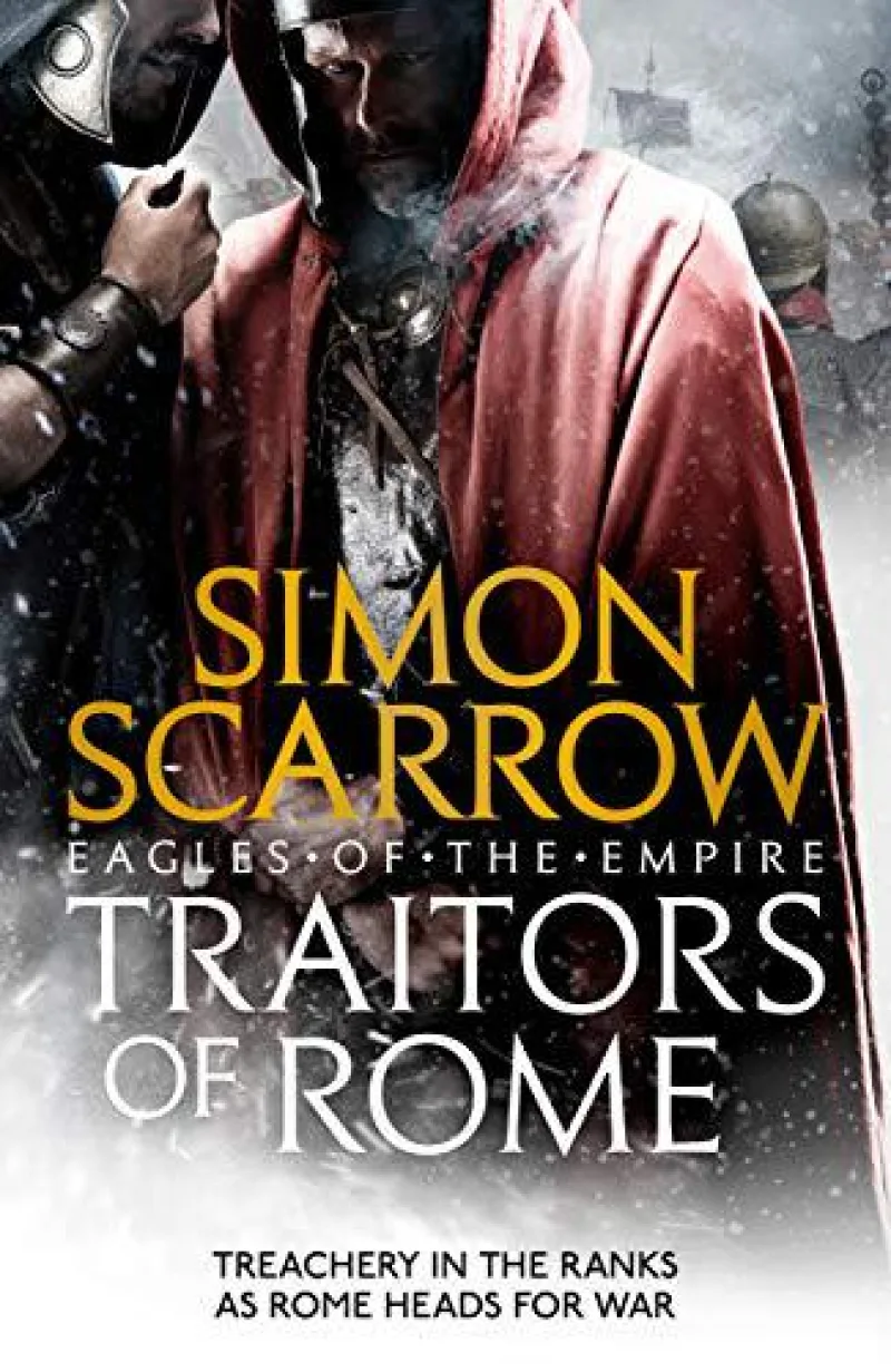Book cover for 'Traitors of Rome'