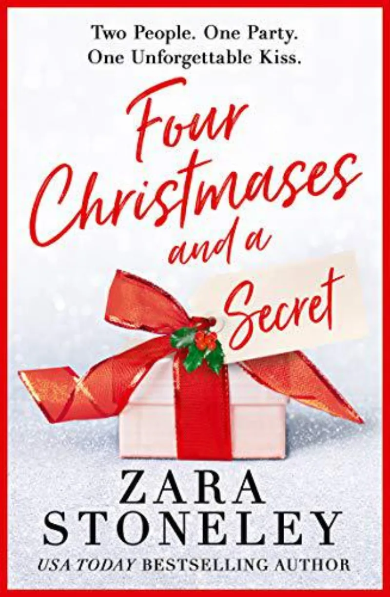 Book cover for 'Four Christmases and a Secret'