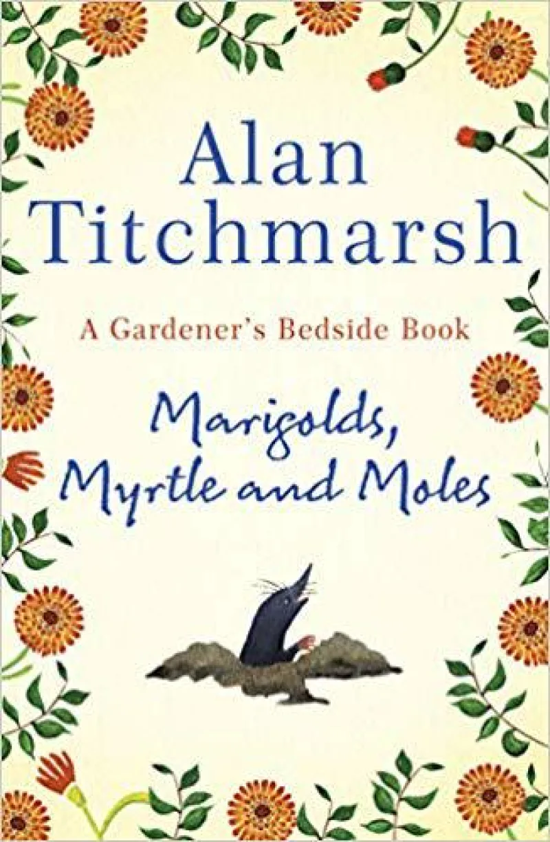 Book cover for 'Marigolds, Myrtle and Moles'