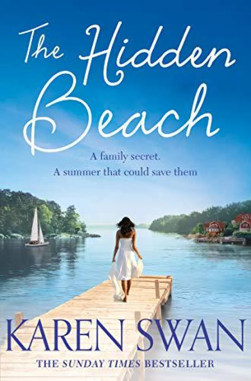 Book cover for 'The Hidden Beach'