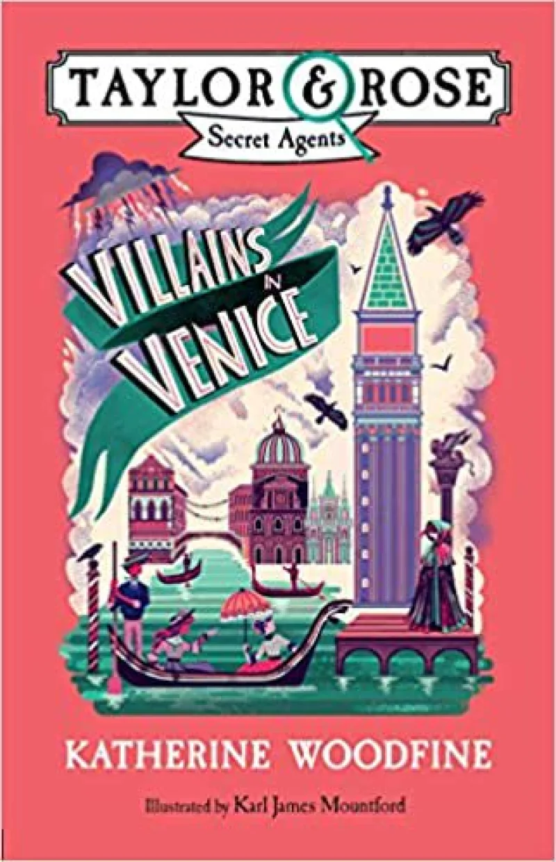Book cover for 'Villains in Venice'