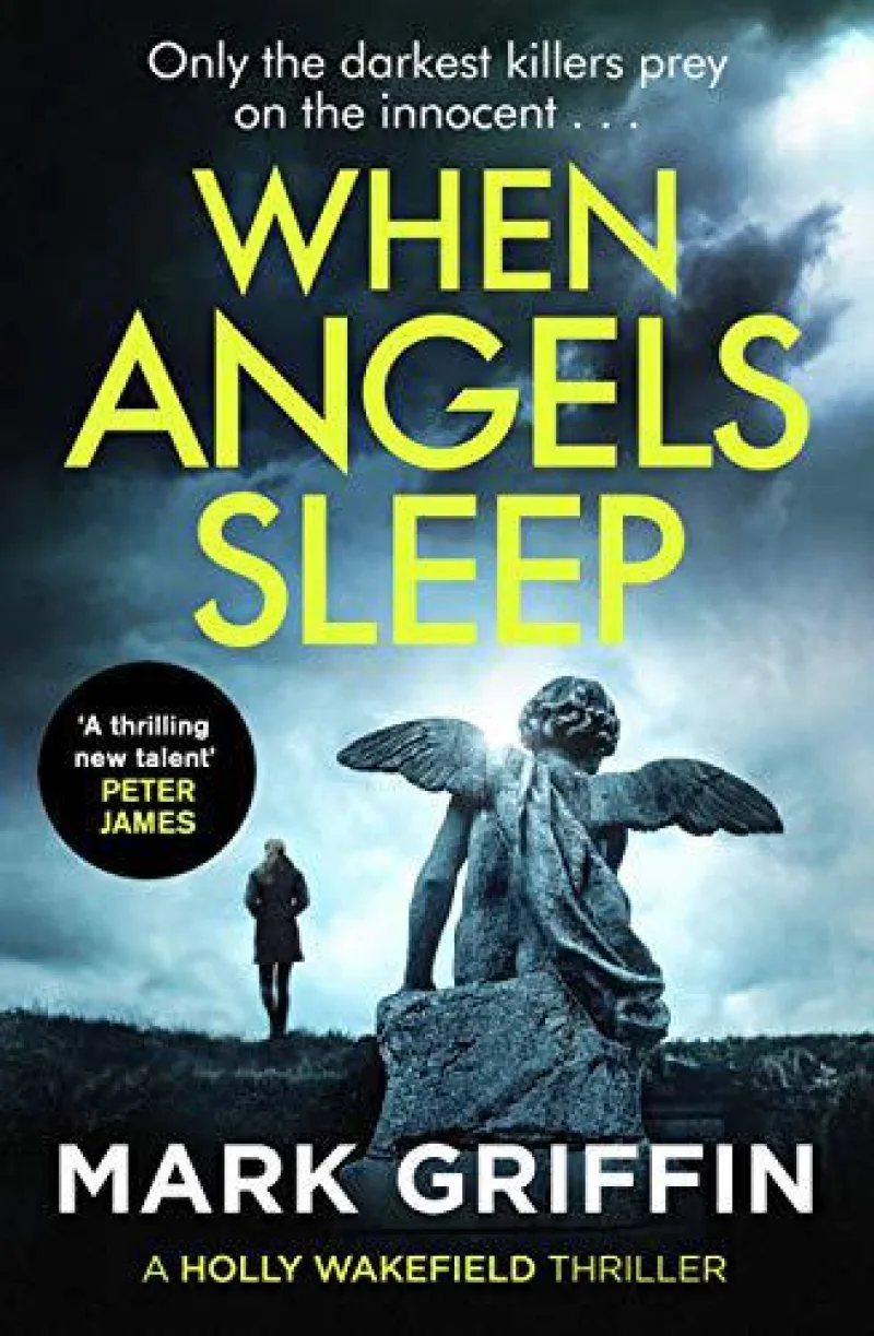 Book cover for 'When Angels Sleep'