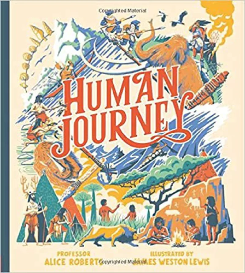 Book cover for 'Human Journey'