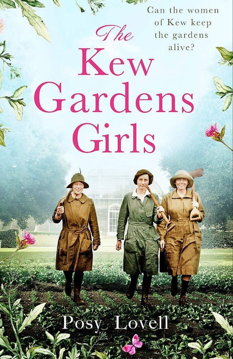 Book cover for 'The Kew Gardens Girls'