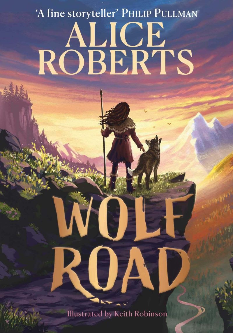 Book cover for 'Wolf Road'