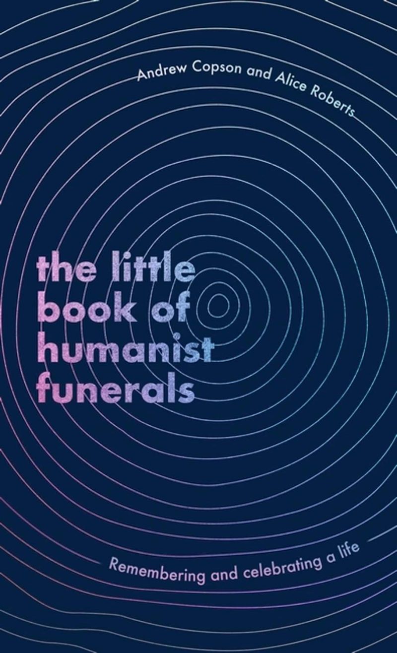 Book cover for 'The Little Book of Humanist Funerals'