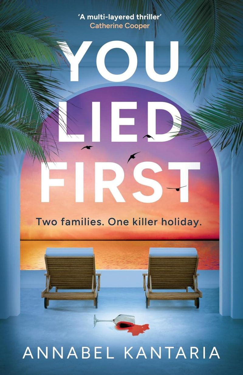 Book cover for 'You Lied First'