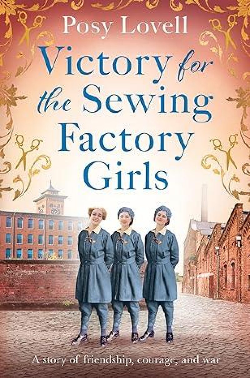 Book cover for 'Victory for the Sewing Factory Girls'