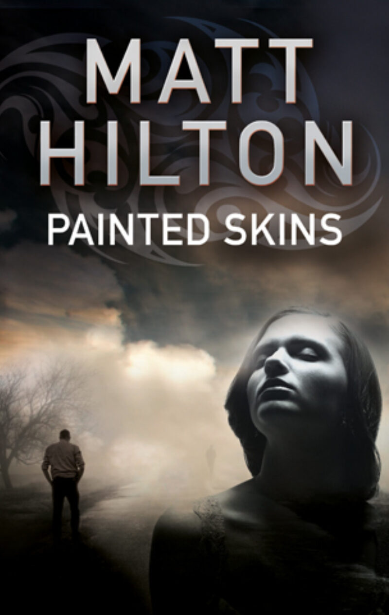 Book cover for 'Painted Skins'