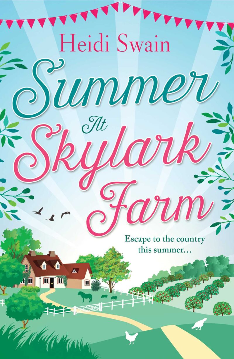 Book cover for 'Summer at Skylark Farm'