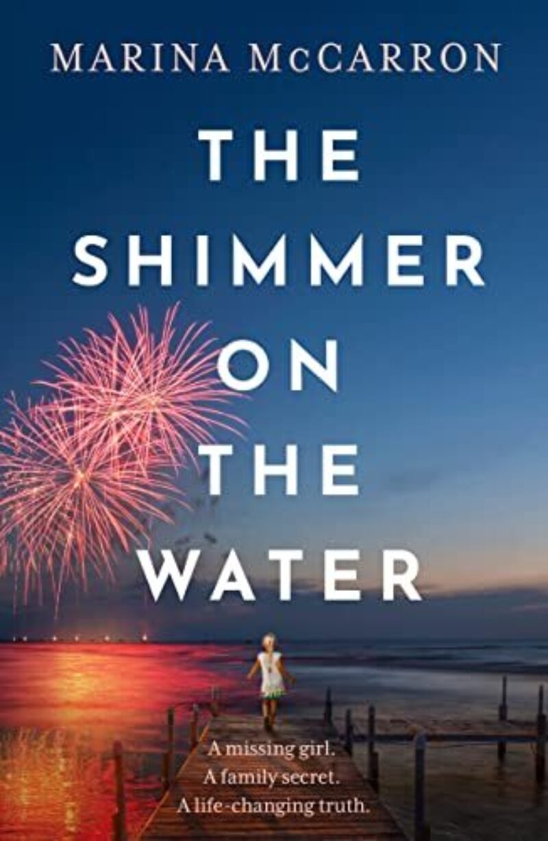 Book cover for 'The Shimmer on the Water'